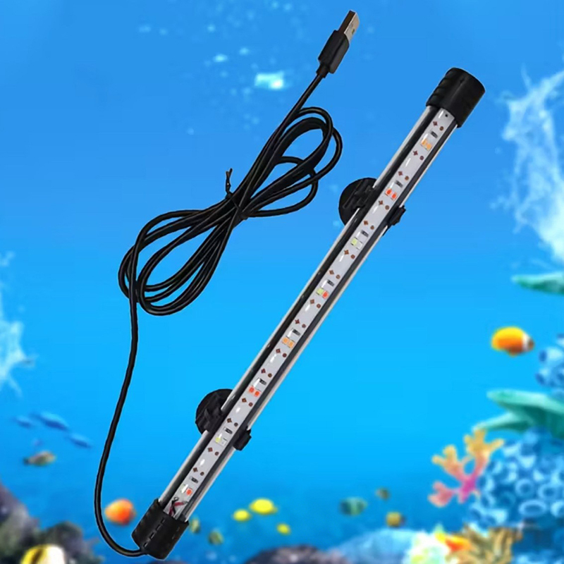Aquarium Fish Light Lamp - 17-47 Cm Usb Plug Aquarium Licht