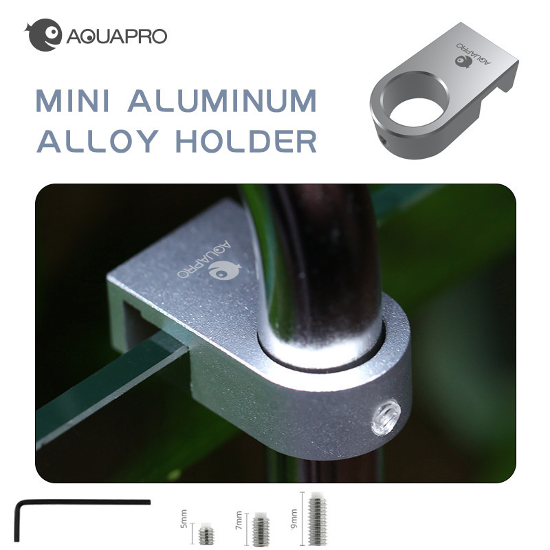 Aquarium Fish Food - Aquarium Mini Aluminium Houder Bevestigingsbeugel Aquatische