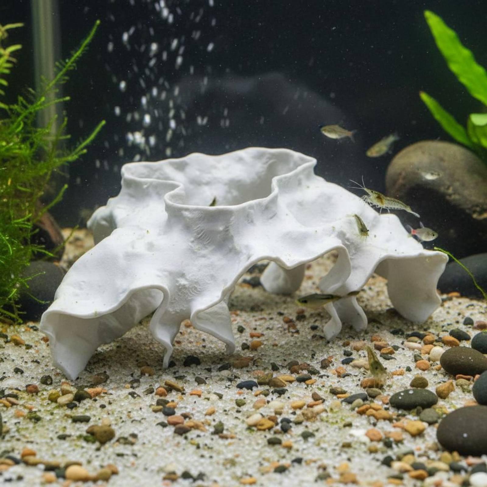 Aquarium Fish Cave - Aquariumgrotdecoratie Observatievenster Aquarium Schuilplaats Gemakkelijk schoon