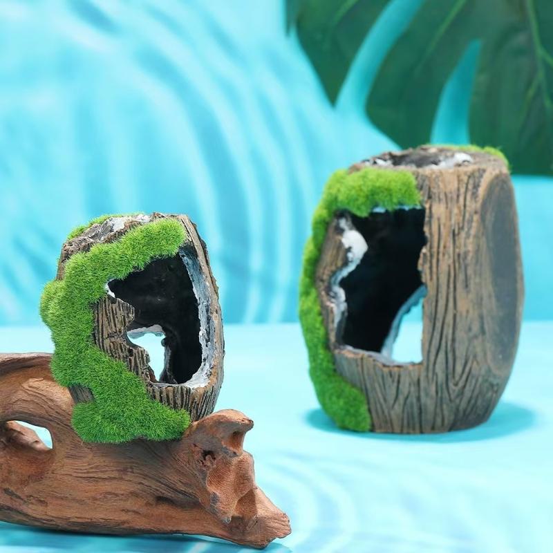Aquarium Fish Hideout - En een verborgen grot aquariumlandschap aquariumdecoratie