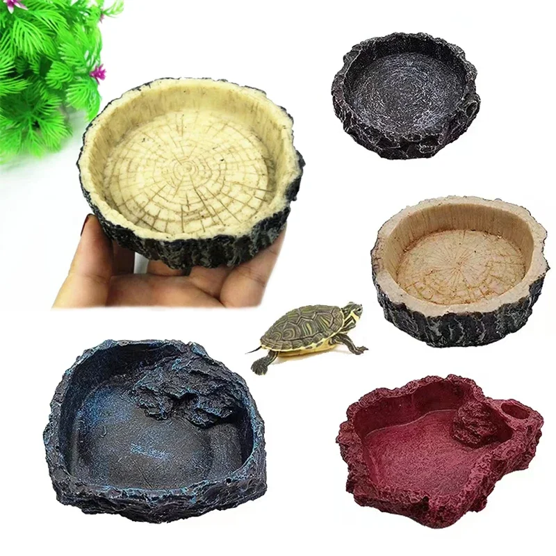 Aquarium Fish Food - Huisdier Reptiel Feeder Kom Hars Aquarium