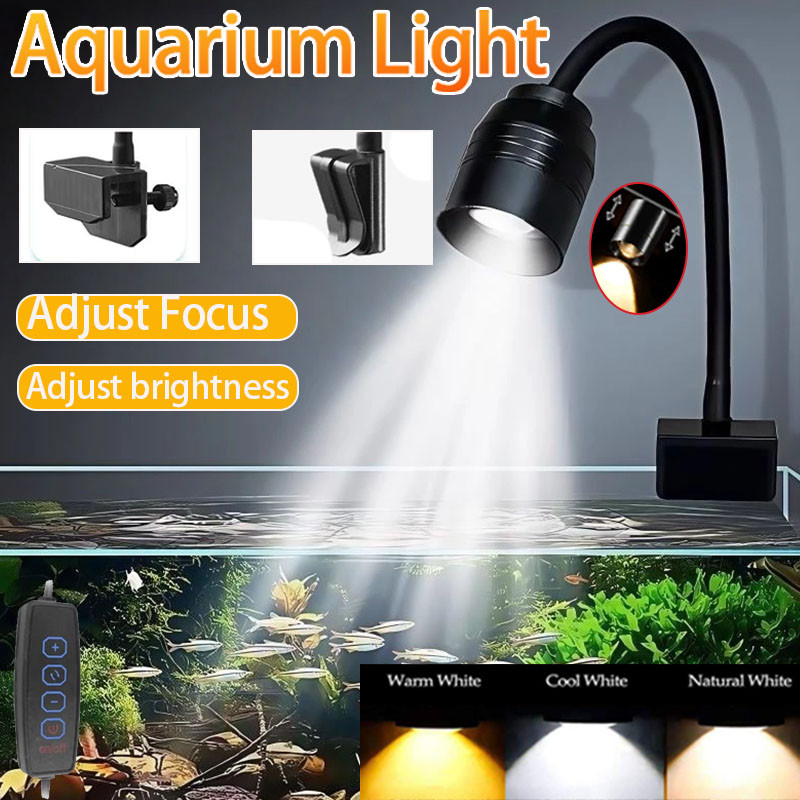 Aquarium Fish Light Lamp - USB Aquariumlicht Verlichting planten Licht groeien