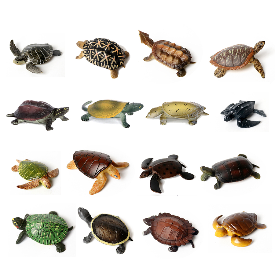 Aquarium Fish Marine - Realistische Miniaturen Zeeleven Zeeschildpad Model Oceaandier