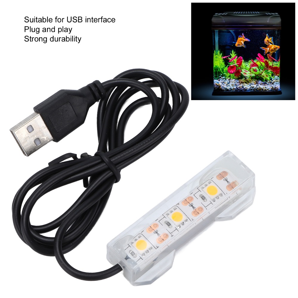 Decoratieve verlichting USB Aq - Aquarium Fish Light Lamp recensie en prijs