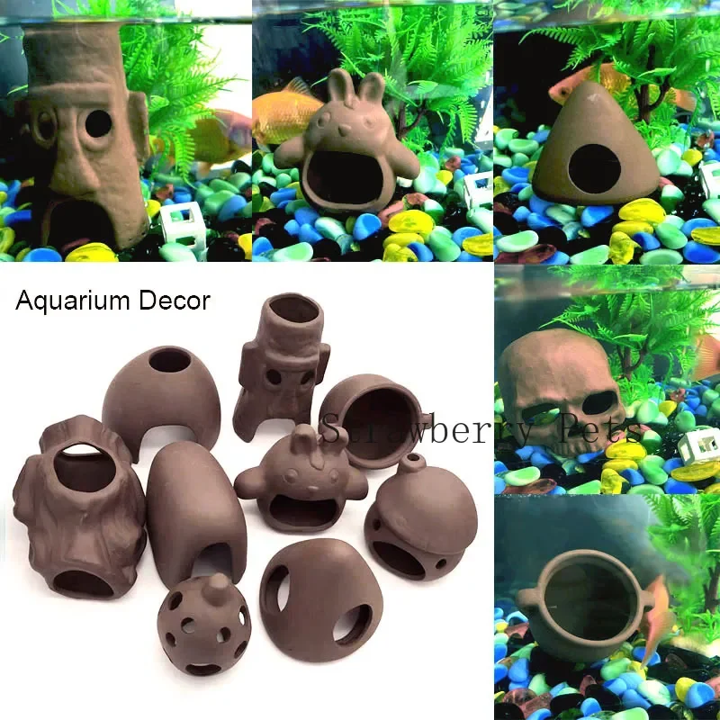 Keramische Aquarium Decoratie  - Aquarium Fish Hideout recensie en prijs