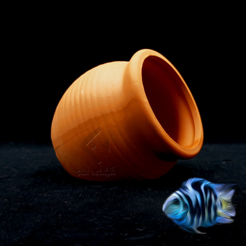 Aquarium Mini Keramische Tank  - Aquarium Fish Hideout recensie en prijs