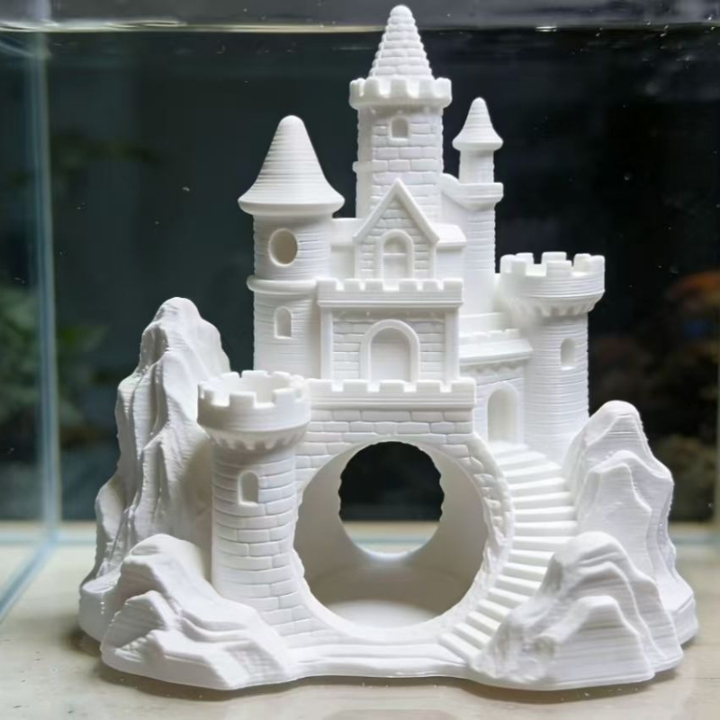 Sprookjeskasteel 3D Print Aqua - Aquarium Fish Hideout recensie en prijs