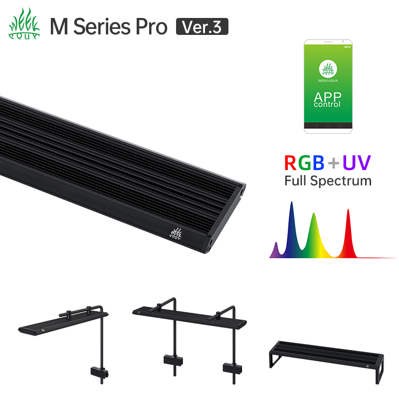 Week Aqua M Serie RGB UV LED A - Aquarium Fish Light Lamp recensie en prijs