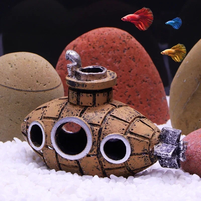 Harsen Submarine Ornamenten Aq - Aquarium Fish Cave recensie en prijs