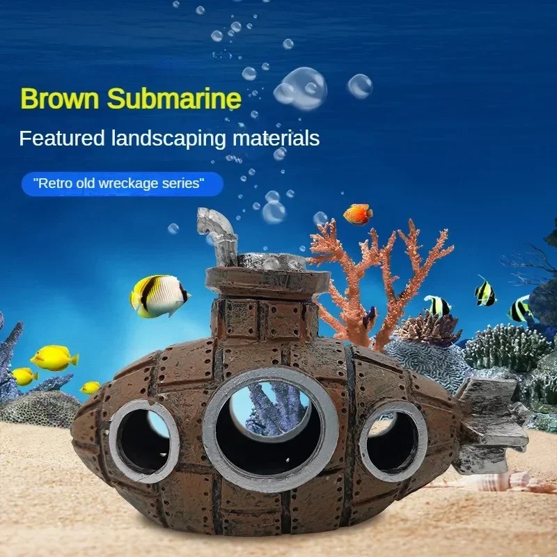 Harsen Submarine Ornamenten Aq - Aquarium Fish Cave recensie en prijs