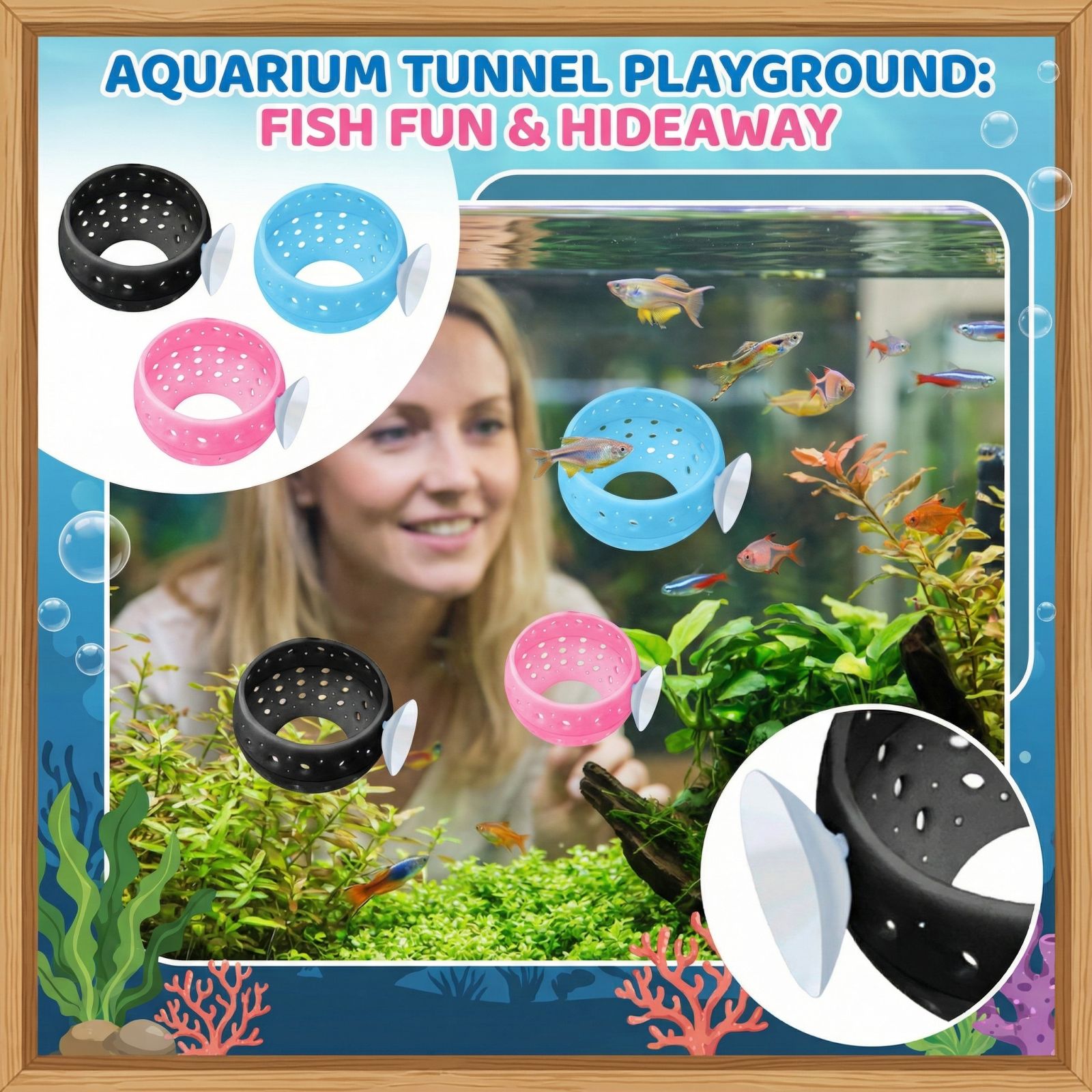 Betta Bulb Hide Tunnel Aquariu - Aquarium Fish Hideout recensie en prijs