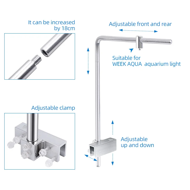 Week Aqua Light Stand Universe - Aquarium Fish Light Lamp recensie en prijs